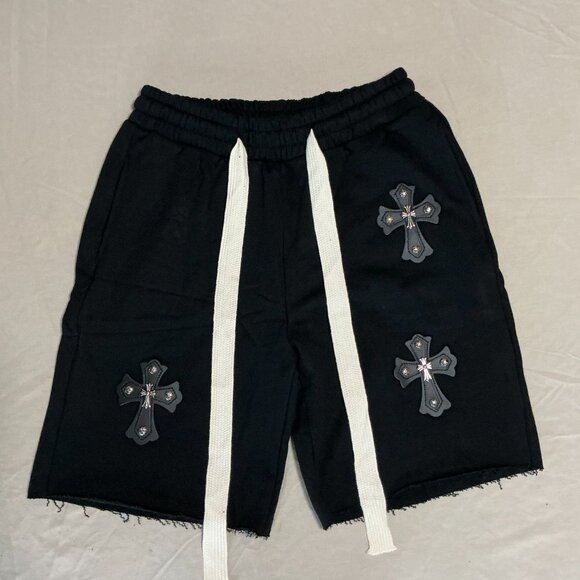 Chrome Hearts Other - Black Chromeheart Embroider Sweat Shorts